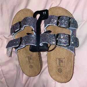 Glitter Kids Sandals- Size 11